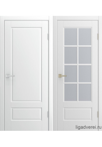 Межкомнатная дверь Amore-2 Эмаль белая